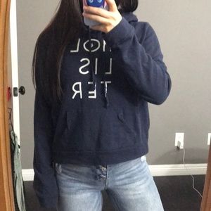 Hollister dark blue hoodie